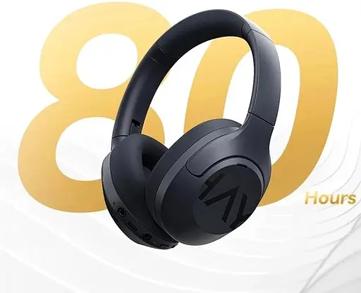 Навушники бездротові Haylou S30 Pro накладні темно сині Bluetooth 5.4 - фото 3