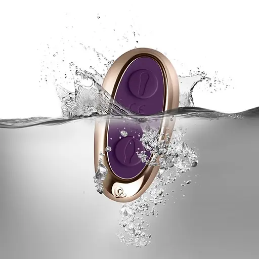 Анальна пробка з вібрацією Rocks Off Petite Sensations Discover 10.5 см (фіолетовий) - фото 4