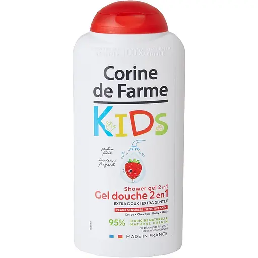 Гель для душу Corine de Farme 2 в 1 Полуниця 300 мл - фото 1