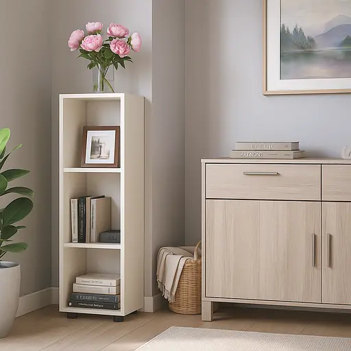 Пенал середній ОП-702 Orange-Line 350х347х1103 Кашемір - фото 4