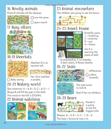 Little Children's Zoo Activity Book - фото 5