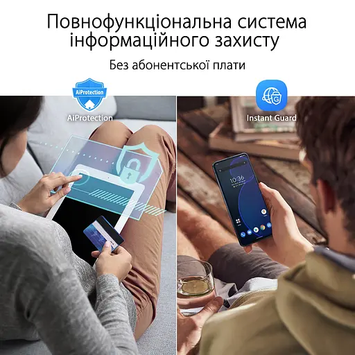 ASUS Маршрутизатор ASUS ROG Rapture GT6 1PK AX10000 3xGE LAN 1x2.5GE WAN 1xUSB 3.2 g1 WPA3 OFDMA MESH - фото 10