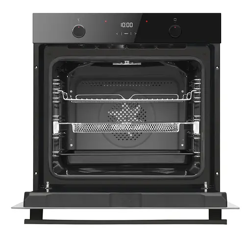 Духовой шкаф электрический Hansa 77 л А дисплей конвекция черный - фото 4