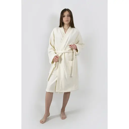 Халат-кімоно Lotus Home Vera кремовий S/M (svt-2000022350747) - фото 7