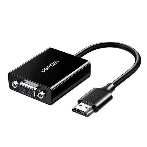 Перехідник UGREEN CM611 HDMI to VGA Adapter(UGR-90813) - фото 1