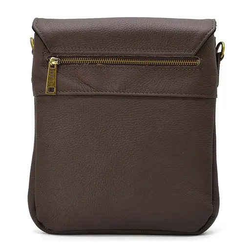 Чоловіча шкіряна сумка через плече TARWA 25х24х5 см sum0025379 - фото 5