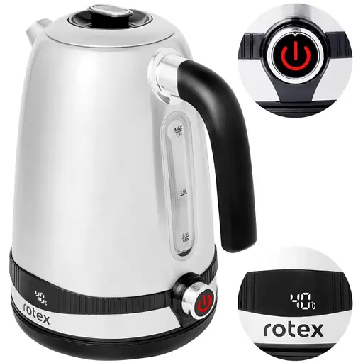 Електрочайник Rotex RKT79-S Smart - фото 3