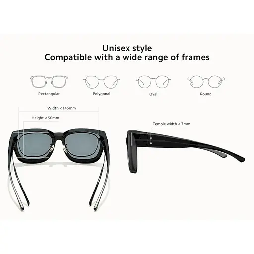 Окуляри сонцезахисні Polarized Fitover Sunglasses BHR8024GL - фото 4