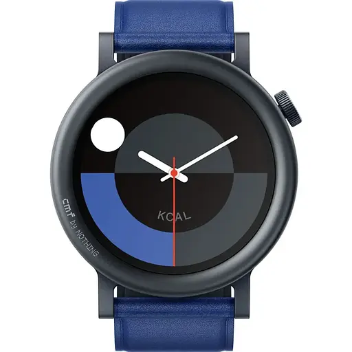 Smart Watch CMF by Nothing Watch Pro 2 (D398) Blue Metal body+ Leather strap Global - фото 2
