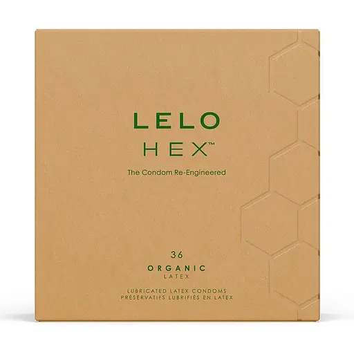 Презервативи Lelo HEX Condoms Organic 36 Pack