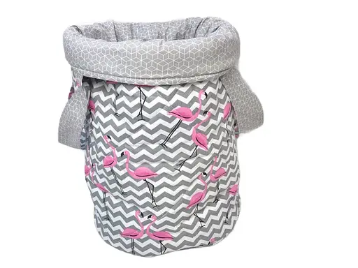 Корзина для игрушек Moontime "Фламинго" - фото 1