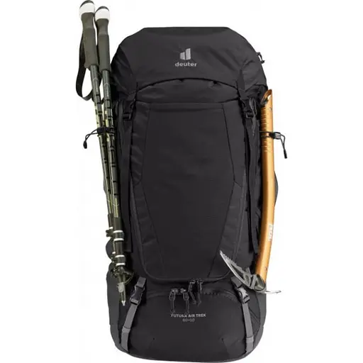 Рюкзак Deuter Futura Air Trek 60 + 10 Black-Graphite (1052-3402321 7403) - фото 4