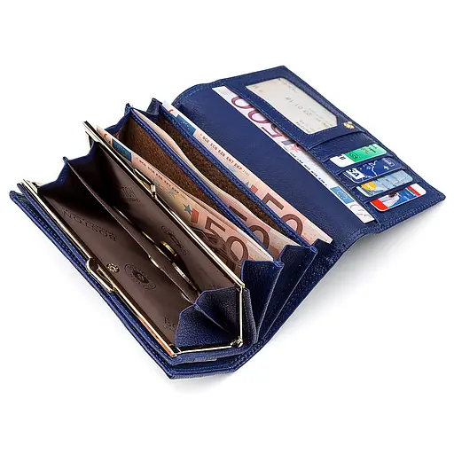 Жіночий шкіряний гаманець (S9001B) Boston 17.5х10х3.5 см acs0015654 - фото 5