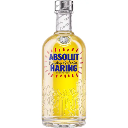Горілка Absolut Haring Artist Edition 40% 0.7 л  - фото 1