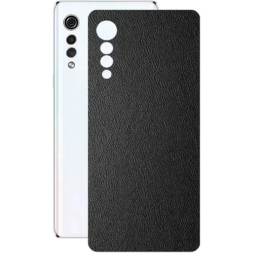Защитная пленка StatusSKIN для LG Velvet Корпус Винил Кожа черная - фото 1