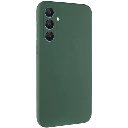 Чехол Lakshmi Silicone Cover Full Camera AAA для Samsung Galaxy A36 5G Зеленый/Cyprus Green