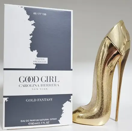 Оригинал Carolina Herrera Good Girl Gold Fantasy 80 мл ТЕСТЕР парфюмированная вода - фото 2