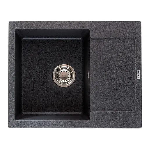 Кухонная мойка Zerix ZS-6250S-13 graphite ZX4593, Графит - фото 1