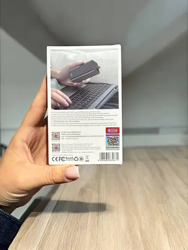 Зовнішній акумулятор для ноутбуків XO PB97 65w 20000 mah чорний - фото 7