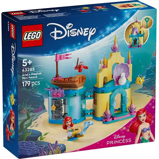 Конструктор LEGO Disney Princess Чарівний мініпалац Аріель 179 деталей (43285)