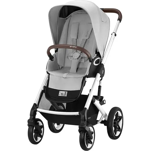 Коляска Cybex Talos S Lux SLV Lava Grey з бампером сіра (522002589)