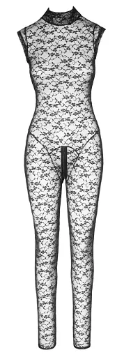 Комбінезон Cottelli Lingerie Jumpsuit Lace, XL (чорний) - фото 5