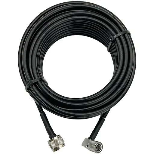 Високочастотний подовжувальний кабель ALIENTECH Deimox CG240-QMA-MW/N-M з роз’ємами QMA для антен дронів, 10 метрів (тип "Тато-Мама") - фото 2