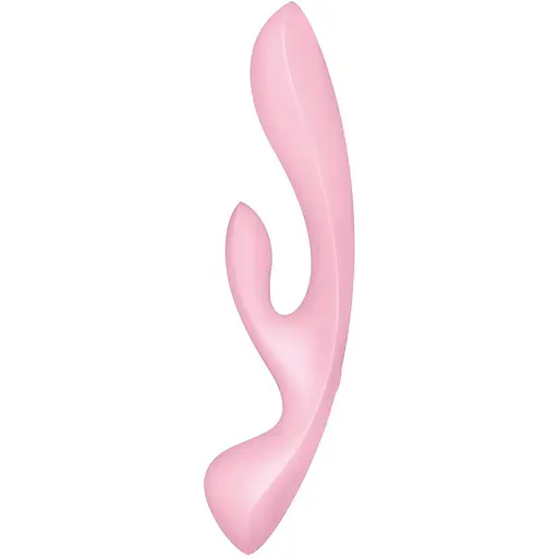 Вібратор-кролик Satisfyer Triple Oh 24 см рожевий