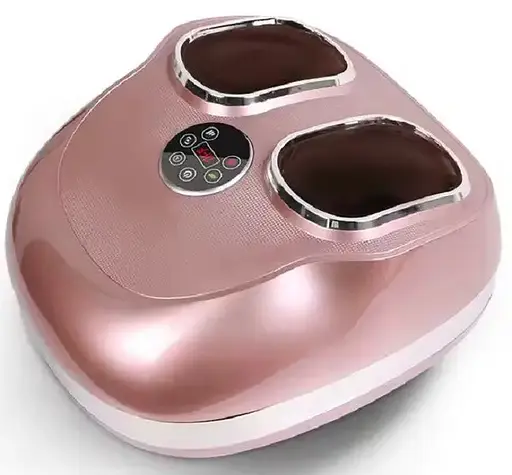 Массажер для ног Benbo F-907-lux (с подогревом) Розовое золото