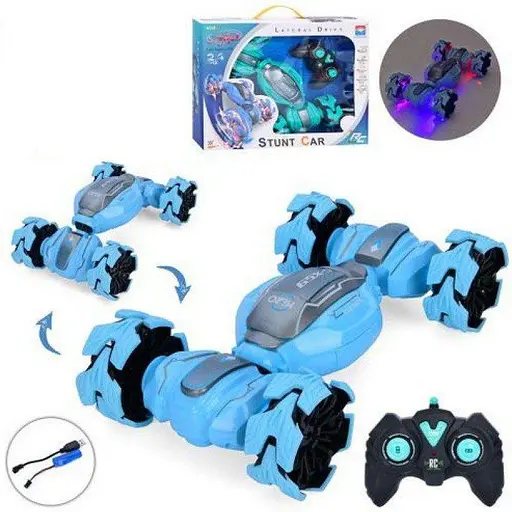 Дитяча машинка трансформер. Машинка зі світлом-музикою арт. TJ012 - фото 2