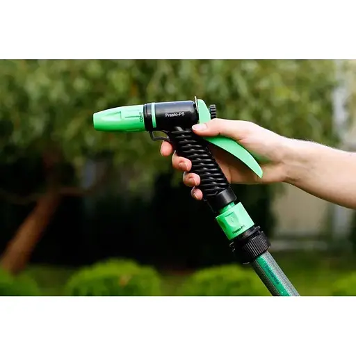 Пістолет для поливання пластиковий Presto-PS насадка на шланг (2100) - фото 2