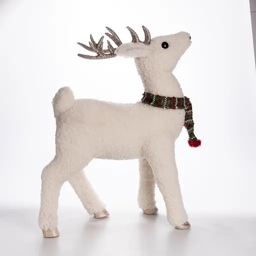 Новорічна фігура Олень іграшка під ялинку 40×13×48 см Yiwu CR-4-1 - фото 4