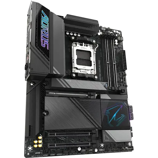 Материнська плата Gigabyte X870E AORUS PRO sAM5 X870 4xDDR5 M.2 HDMI DP Wi-Fi BT ATX - фото 2