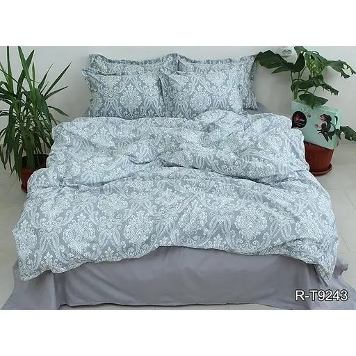 Комплект постільної білизни TAG Tekstil з компаньйоном 1.5-спальний 000210689 (R-T9243)
