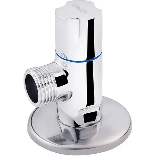 Кран приладовий Kroner KRP Eckventil C301 1/2"х1/2" ЗЗ (CV027381) - фото 1