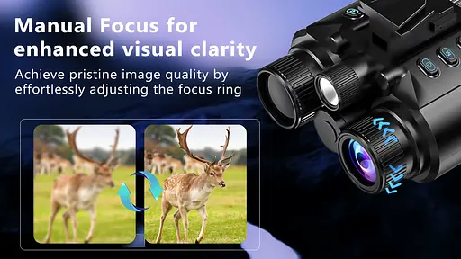 Бинокль ночного видения Z9158 4K FHD HD 850нм (до 600м в темноте) MicroSD 64GB - фото 9