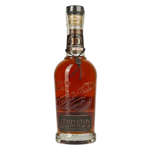 Виски Templeton Rye 10 yo American Straight Rye Whiskey 52% 0.7 л - фото 1
