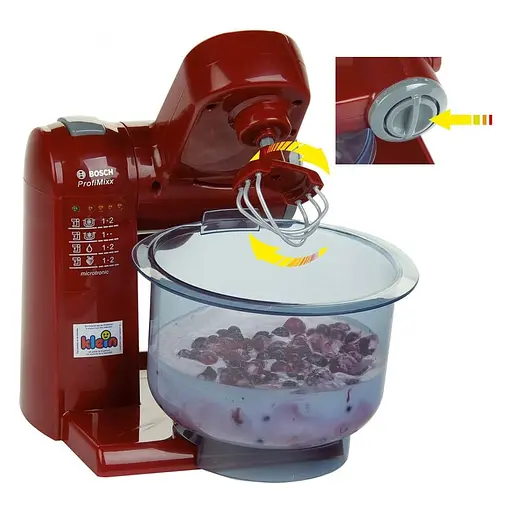 Дитячий кухонний комбайн Klein Bosch, червоно-сірий (9556) - фото 3