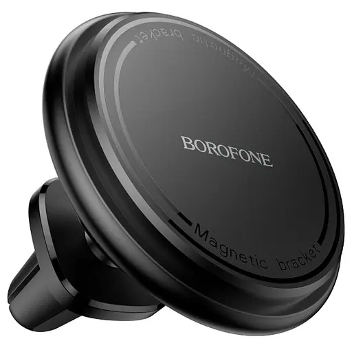 Автотримач Borofone BH135 Parker ring magnetic (air outlet) Black