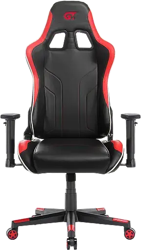 Геймерское кресло GT Racer черное с красным (X-2528 Black/Red) - фото 4