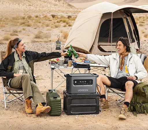 Зарядна станція Ugreen Power Roam 15357 2300Вт (2048Вт/г) AC,MPPT,UPS,WIFI/BT - фото 6