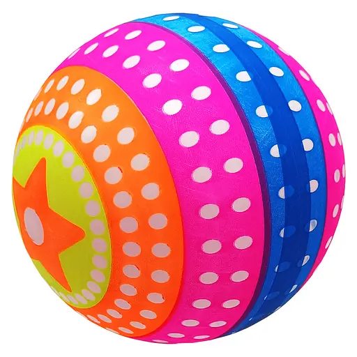 М'яч дитячий "Веселка" MS 3969(Pink) розмір 9 дюймів