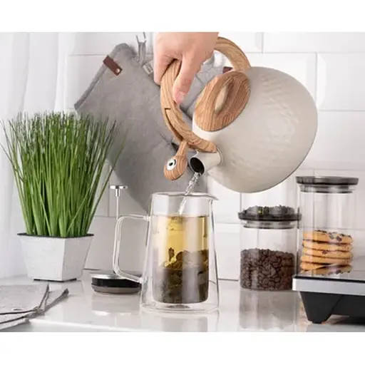 Чайник Ardesto Gemini Cremona 2.5 л бежевый н/с AR1956KS - фото 7