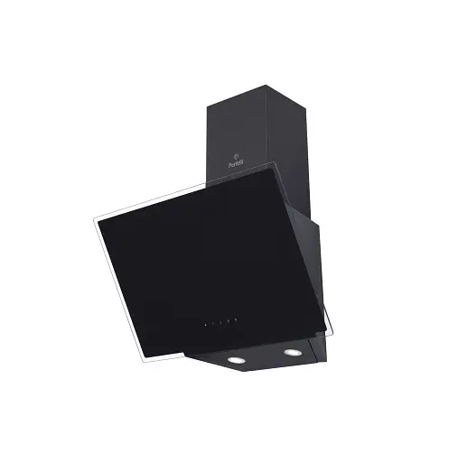 Вытяжка декоративная наклонная Perfelli DNS 6472 D 850 BL LED - фото 4