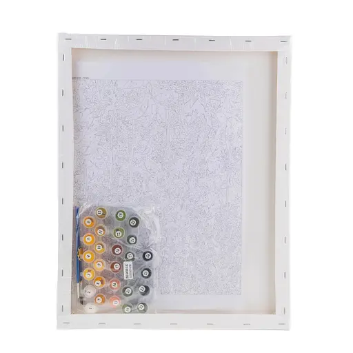 Набір для розпису по номерах "Соняшники" 40*50 см, IDEA2-GX47608, ТМ "99IDEAS" - фото 6