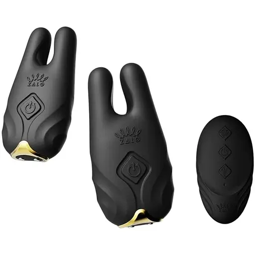 Смарт-вибратор для груди Zalo Nave Obsidian Black пульт ДУ