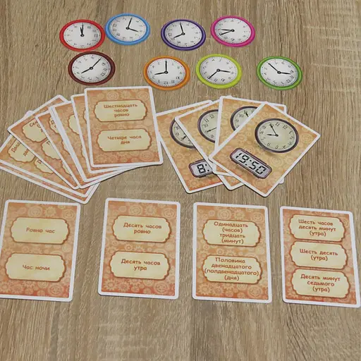 Детская развивающая игра "Тик-Так" 0819 первые часы - фото 7