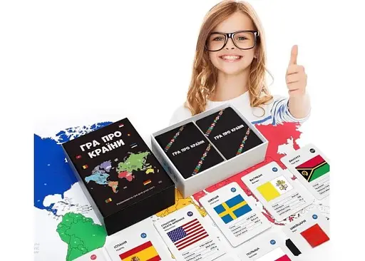 Настільна гра Memo Games Гра про країни (укр.) (OTH0098) - фото 6