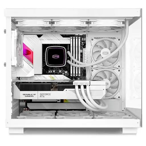 Корпус PcCooler PcCOOLER CPS White ATX/Micro ATX/Mini-ITX (Д×Ш×В) 415×295×368 мм / 468×378×514 мм (C3 T500 ARGB WH) без блока питания - фото 3