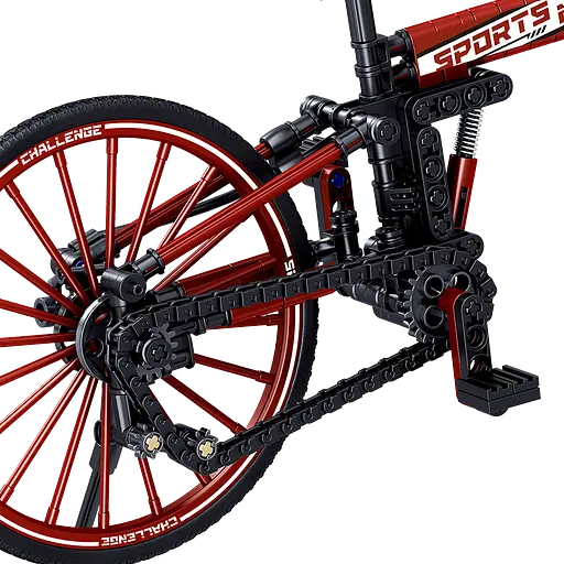 Конструктор велосипед  ZHEGAO OFF-ROAD BICYCLE спортивний офф- роад  258 деталей - фото 7